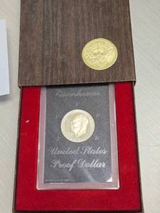 1974 U.S. Mint Proof Eisenhower Dollar Coin (in protective case)