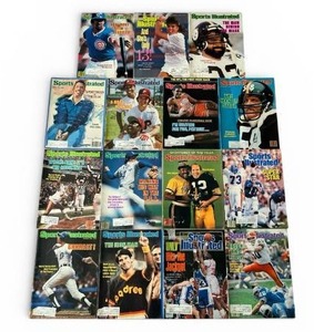 lot 10 image: Vintage Sports Illustrated Magazines (70s, 80s, and 90s)