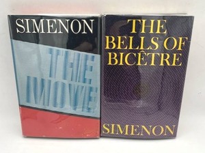 lot 32 image: Two Georges Simenon First American Edition Harcover Books - The Bells Of Bicetre and The Move
