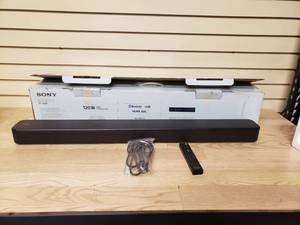 lot 5 image: Sony Bluetooth USB HDMI Sound bar