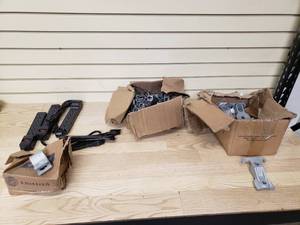 lot 16 image: Misc Electrical, nuts, secure points