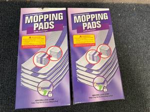 lot 48 image: 2 X 8Ct Packs Of Mopping Pads
