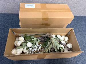 lot 53 image: 3 Packs Of Artificial Flowers