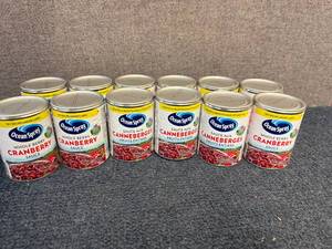 lot 123 image: 12 Cans Of Ocean Spray Cranberry Sauce - 348Ml