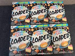 lot 145 image: 6 Boxes Of Birthday Cake Loaded Cereal