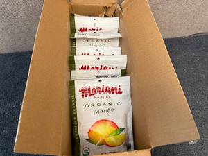 lot 181 image: 12 Bags Of Mariani Organic Dried Mango