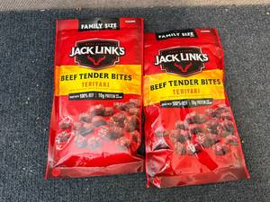lot 222 image: 2 Family Sized Bags Of Teriyaki Beef Tender Bites