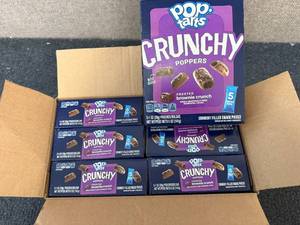 Box Of Pop Tarts Crunchy Snacks