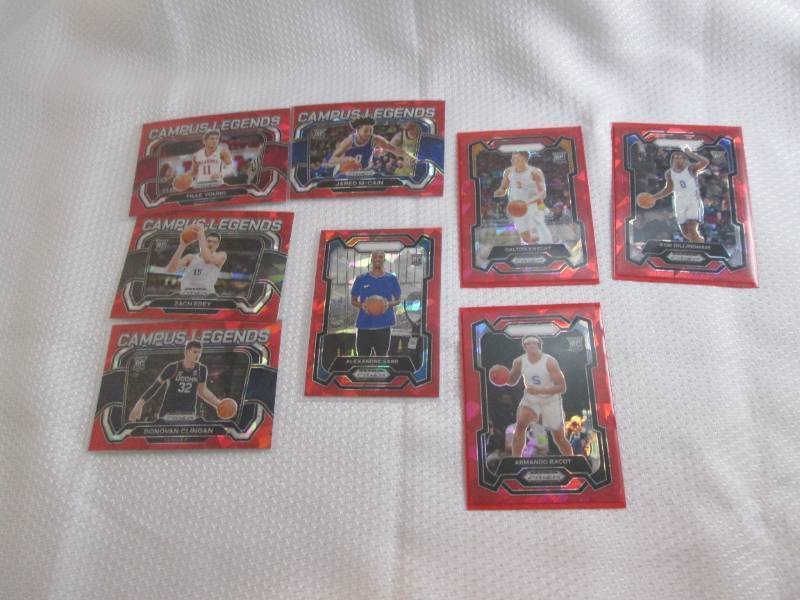 lot 30 image: 2024 Red Prizm Basketball Cards...