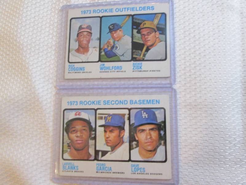 lot 4 image: 1973 Topps Baseball Rookies...