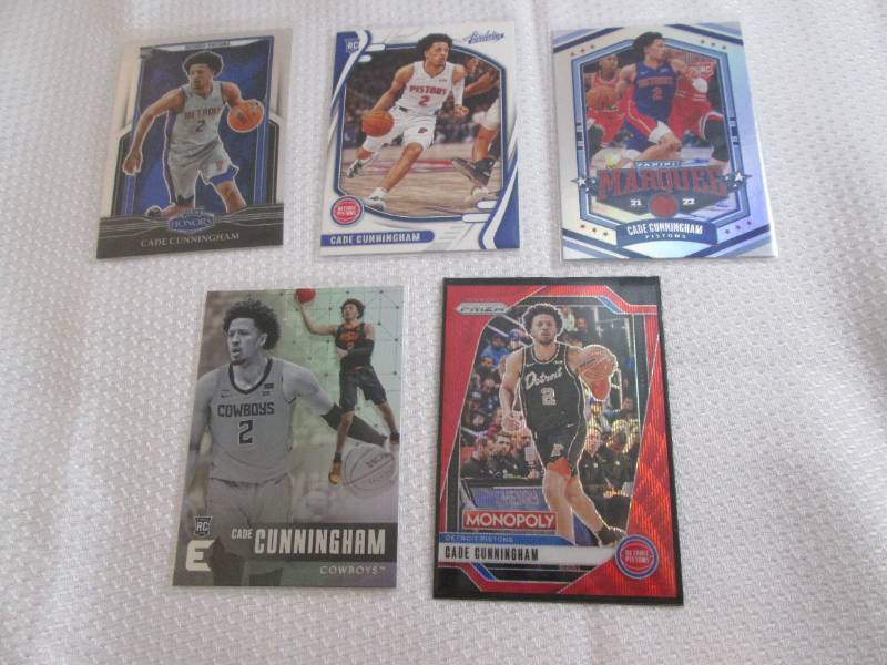 lot 54 image: Cade Cunningham Cards...