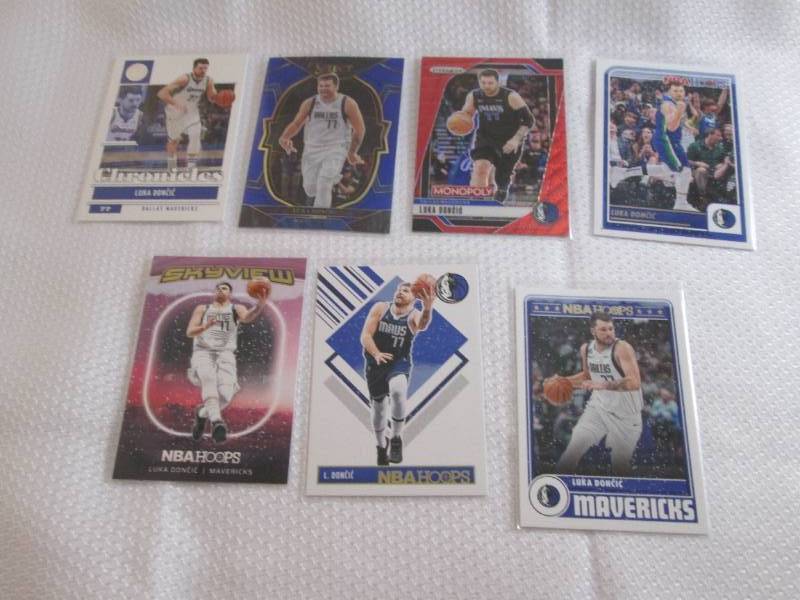 lot 57 image: Luka Doncic Cards...