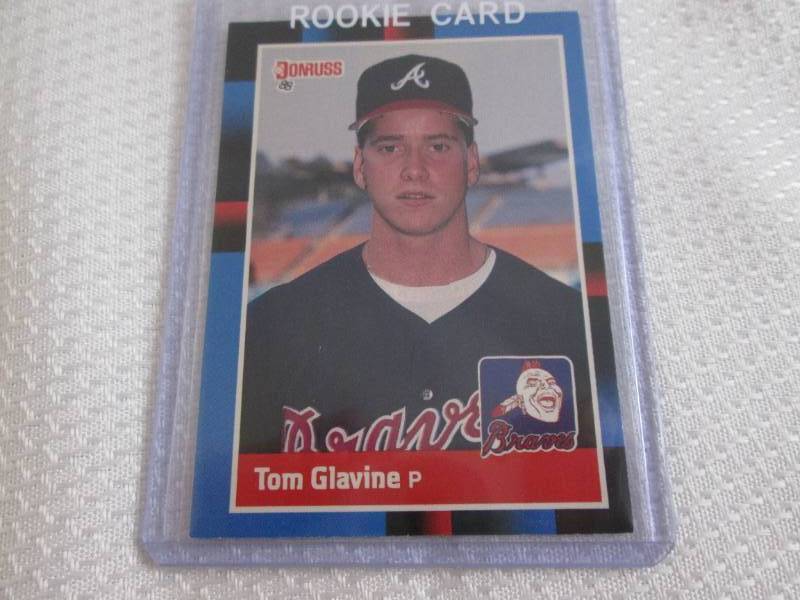 lot 73 image: Tom Glavine Rookie Card...