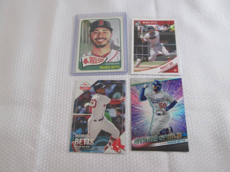 lot 74 image: Mookie Betts Cards...
