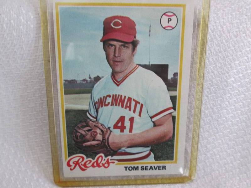 lot 296 image: 1978 Topps Tom Seaver Card...