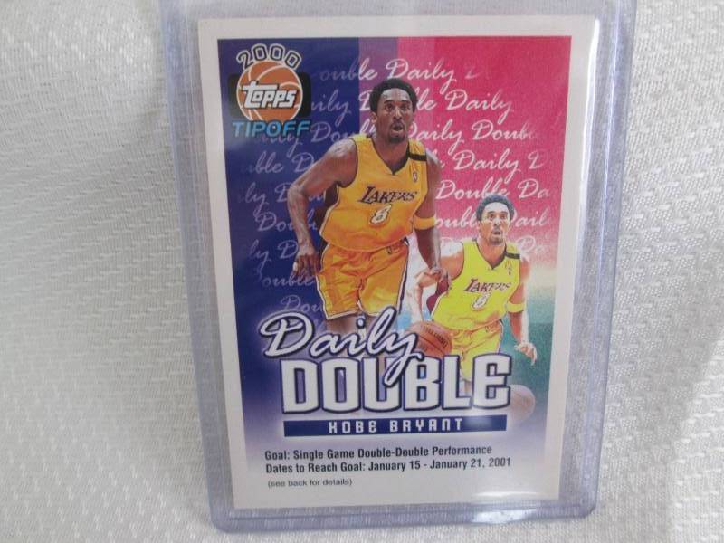 lot 298 image: 2000 Topps Kobe Bryant Card...