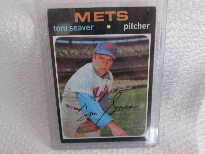 lot 300 image: Tom Seaver Card...