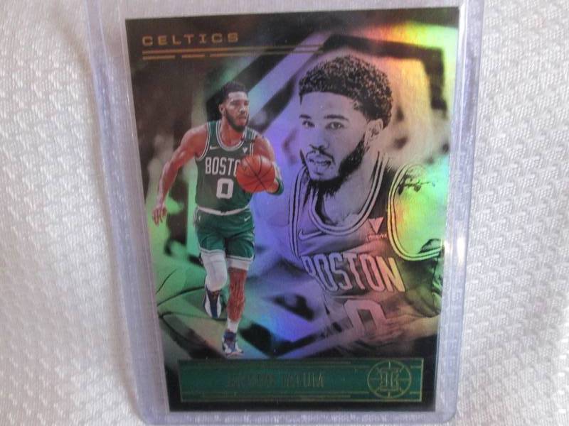 lot 313 image: 2021 Panini Jayson Tatum Card...