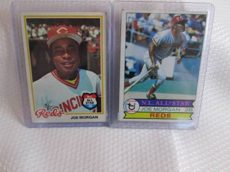 lot 327 image: 2 Joe Morgan Cards...