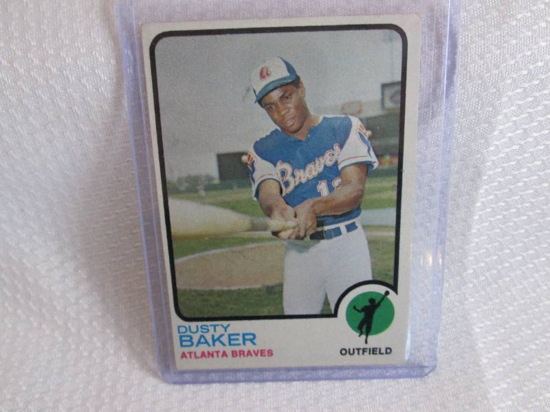 lot 341 image: Dusty Baker Card...