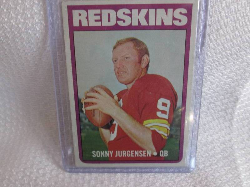 lot 355 image: Sonny Jurgensen Card...