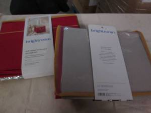 lot 596 image: 2 Collapsible storage boxes with or...