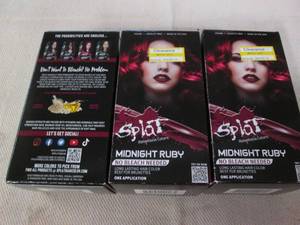 lot 713 image: 3 Pack of midnight ruby no bleach h...