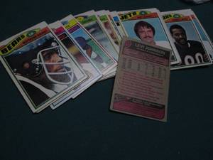 lot 113 image: Lance Alworth card...