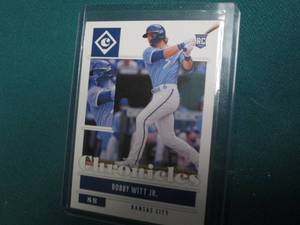 lot 123 image: Bobby Witt Jr baseball card...
