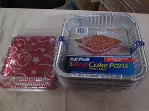 lot 740 image: 15 Foil cake pans...