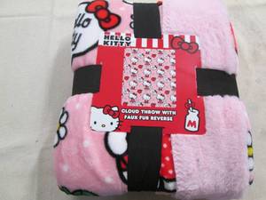 lot 772 image: Hello Kitty throw...