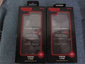 lot 811 image: 2 Stranger things IPhone 16 phone c...