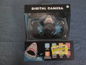 lot 830 image: Shark digital camera for kids...