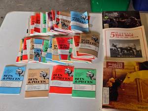 lot 1B image: The Quarter Horse Journal and Bits & Pieces Issues