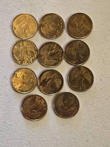 lot 9 image: Guardian Angel Coins