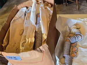 lot 172 image: Large Box of Multiple Rolls of Kreuziger Dairy Milk Jar Lids