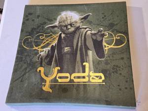 lot 173 image: Star Wars Yoda Canvas Art 20 Wide