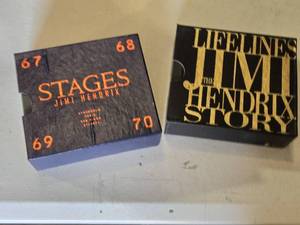 lot 206 image: Jimi Hendrix CD Box Sets Including Stages and Lifelines The Jimi Hendrix Story