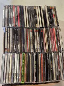 lot 212 image: Lot of Music CDs including U2, Led Zeppelin, Nirvana, Alice in Chains, Janes Addiction, Led Zeppelin, Pearl Jam and More