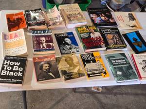 lot 237 image: Lot of Books on History, Culture, and Social Issues including How to Be Black by Baratunde Thurston, Deaf in America by Carol Padden and Tom Humphries, and Pity the Nation by Robert Fisk