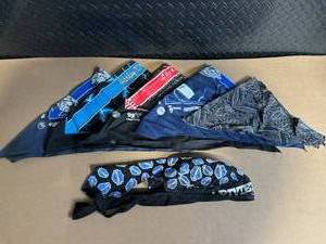 lot 28 image: Harley-Davidson Bandanas 5-Pack - Assorted Designs - 100% Cotton