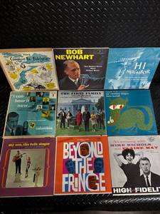 lot 56 image: Vintage LP Records (Lot of 9)