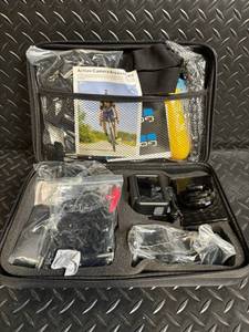 lot A-123 image: GoPro Action Camera Kit in Hard Case with Mounts & Accessories