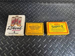 lot 130 image: Winchester Super-X 12ga Long Range Load Shotgun Shells - 3 Boxes (Assorted RemingtonSport Load)