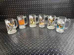 lot 139 image: Schmidts Beer Collector Series Glass Mugs - Set of 7