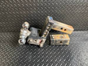 lot 165 image: BW Trailer Hitches Dual Ball Mount Tow Hitch 2-516 in Ball