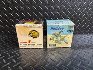 lot 171 image: Holiday 20 Gauge Duck & Pheasant Load Shotshells (Lot of 2)