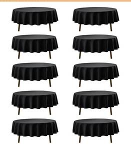 lot 16 image: 10pk Polyester Round Tableclothes