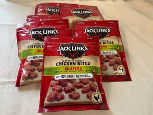lot 37 image: 3x 3.25oz  Jack Links Chicken Bites-Jalapeno