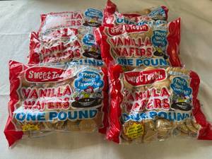 lot 63 image: 6x 16oz Sweet Tooth Vanilla Wafers